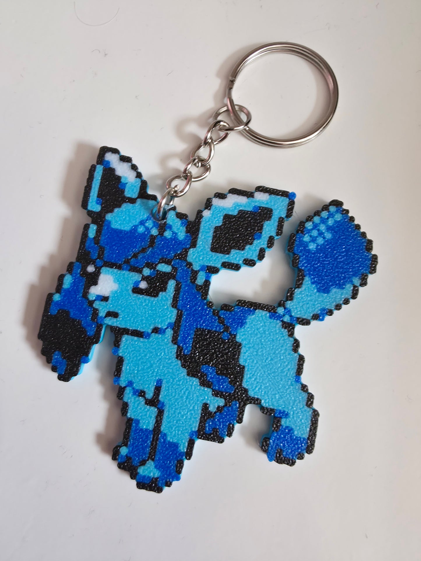 8 bit stylized Pokemon keyrings - Choose your favourites