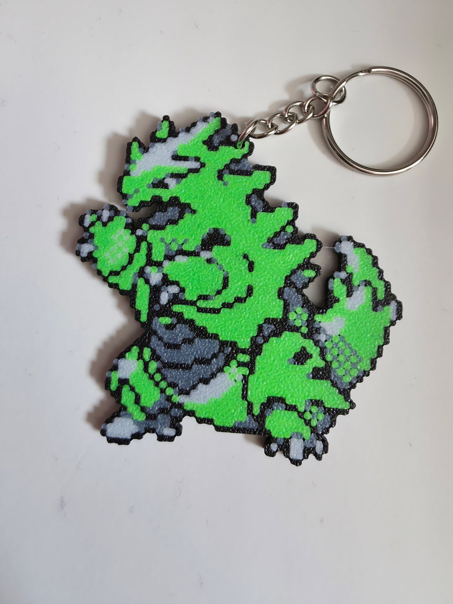8 bit stylized Pokemon keyrings - Choose your favourites