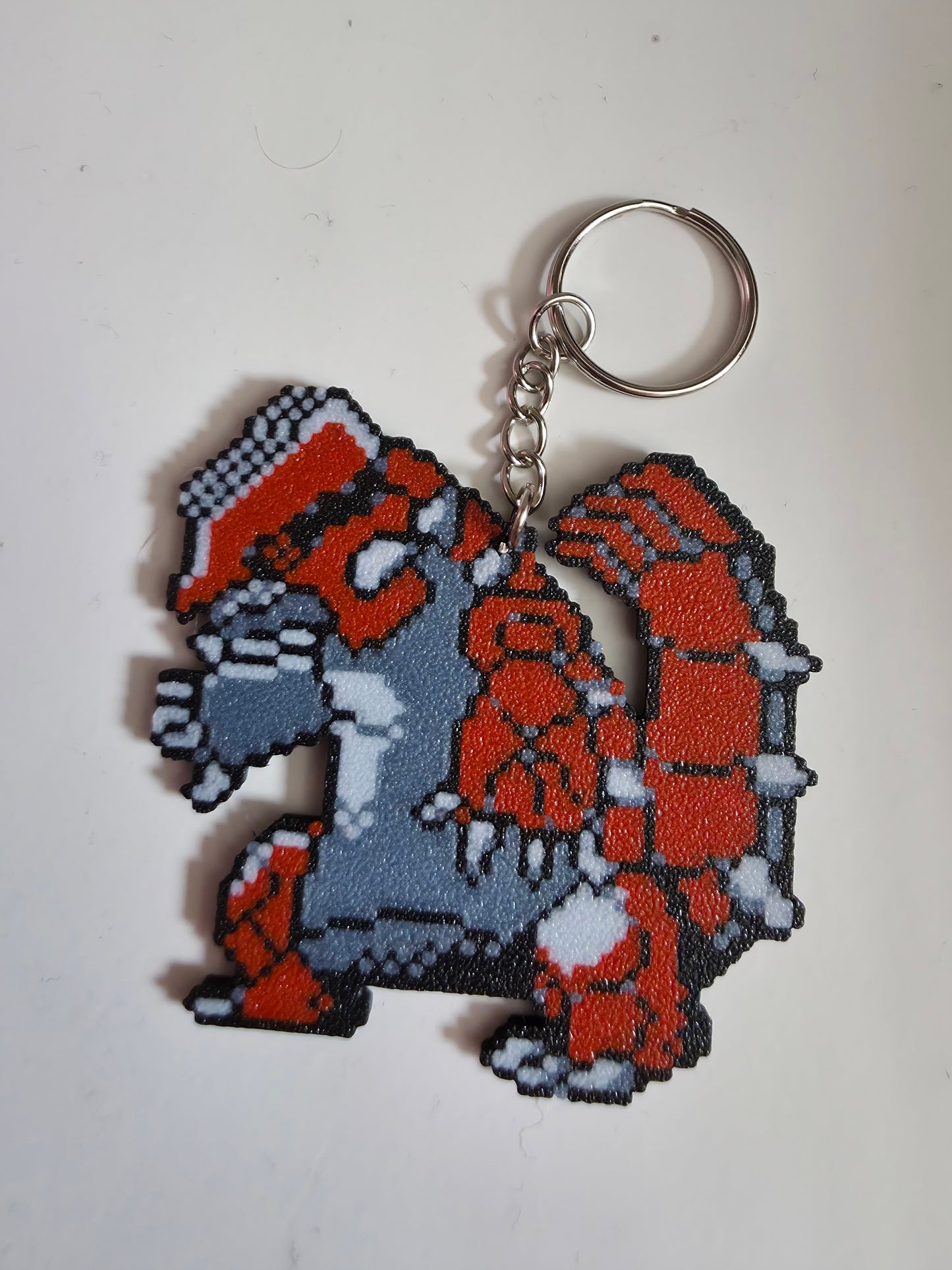 8 bit stylized Pokemon keyrings - Choose your favourites