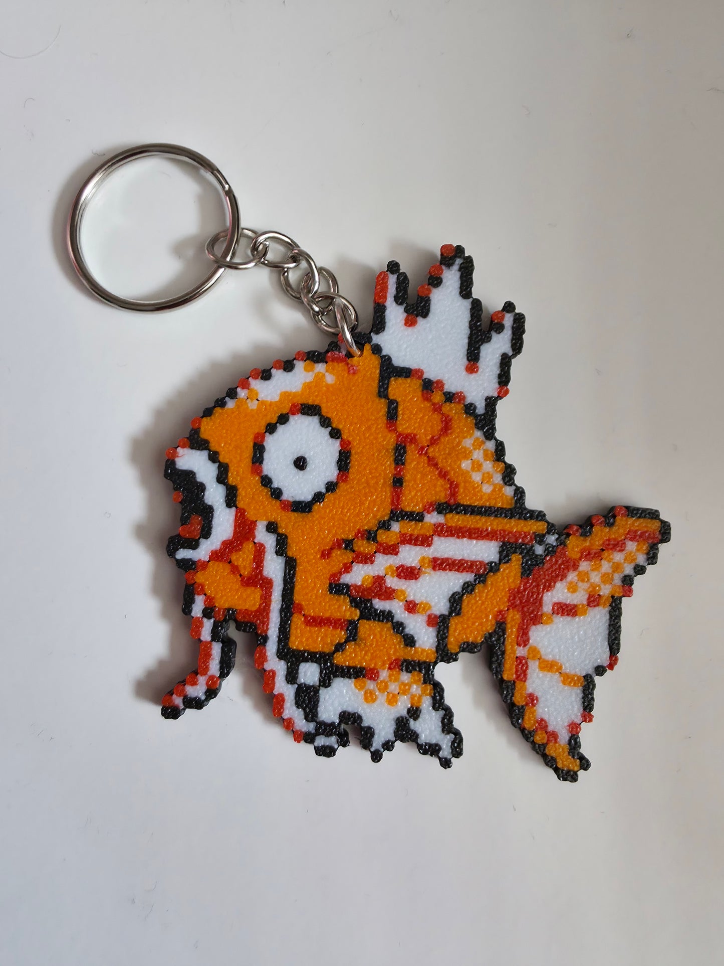 8 bit stylized Pokemon keyrings - Choose your favourites
