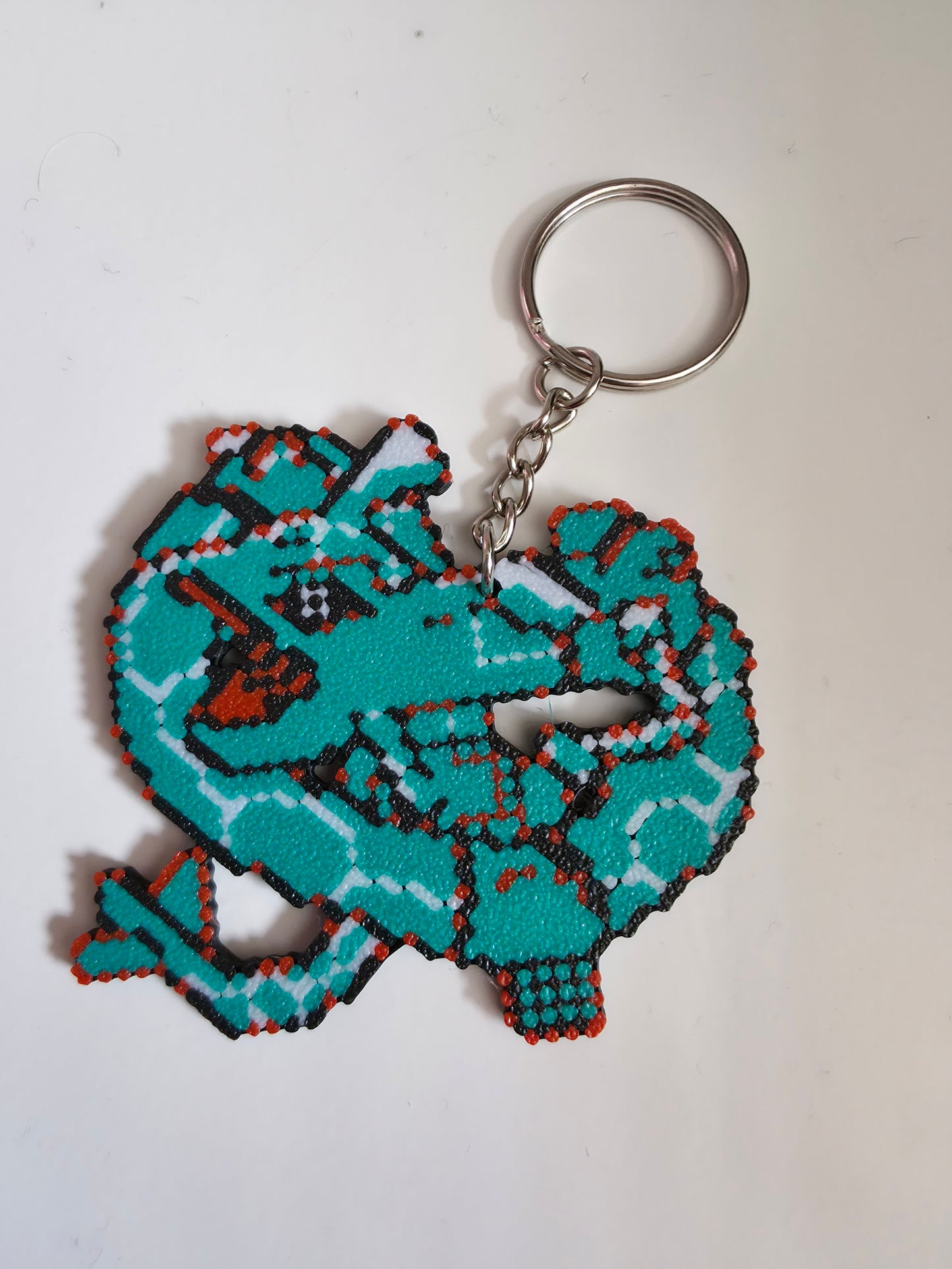 8 bit stylized Pokemon keyrings - Choose your favourites