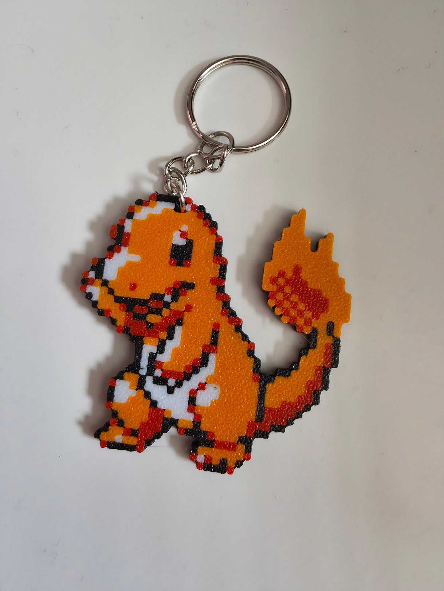 8 bit stylized Pokemon keyrings - Choose your favourites