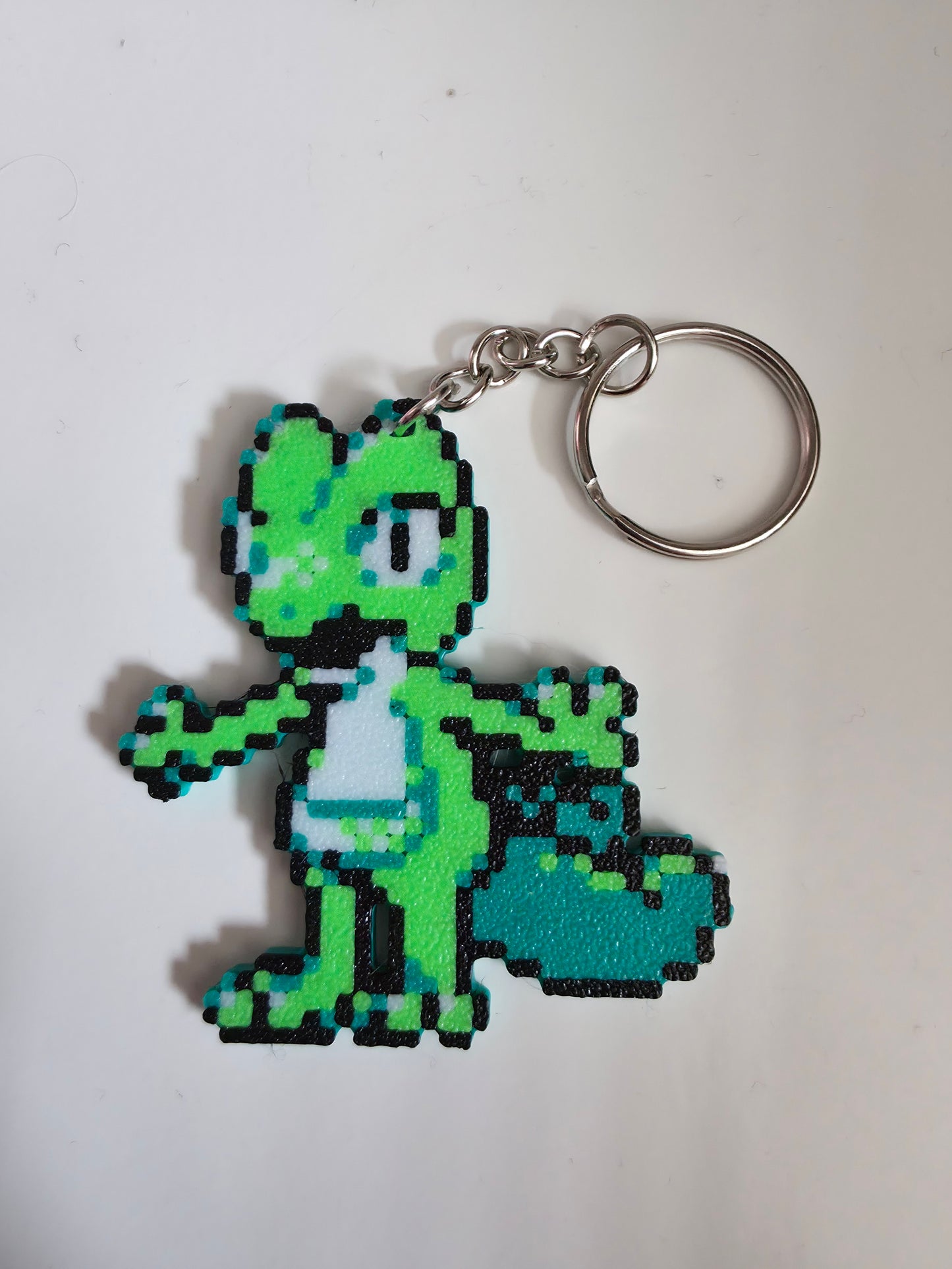 8 bit stylized Pokemon keyrings - Choose your favourites