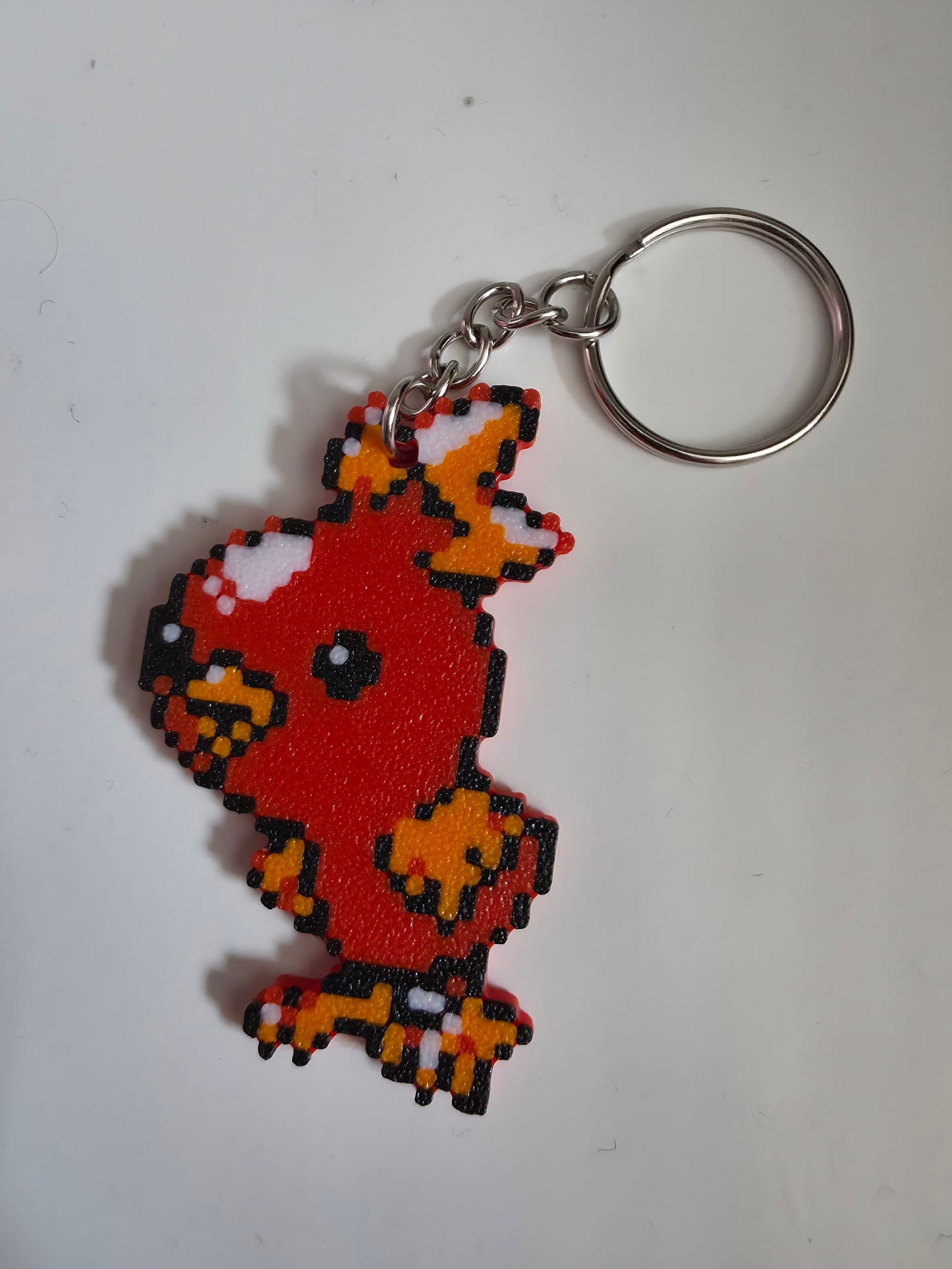 8 bit stylized Pokemon keyrings - Choose your favourites