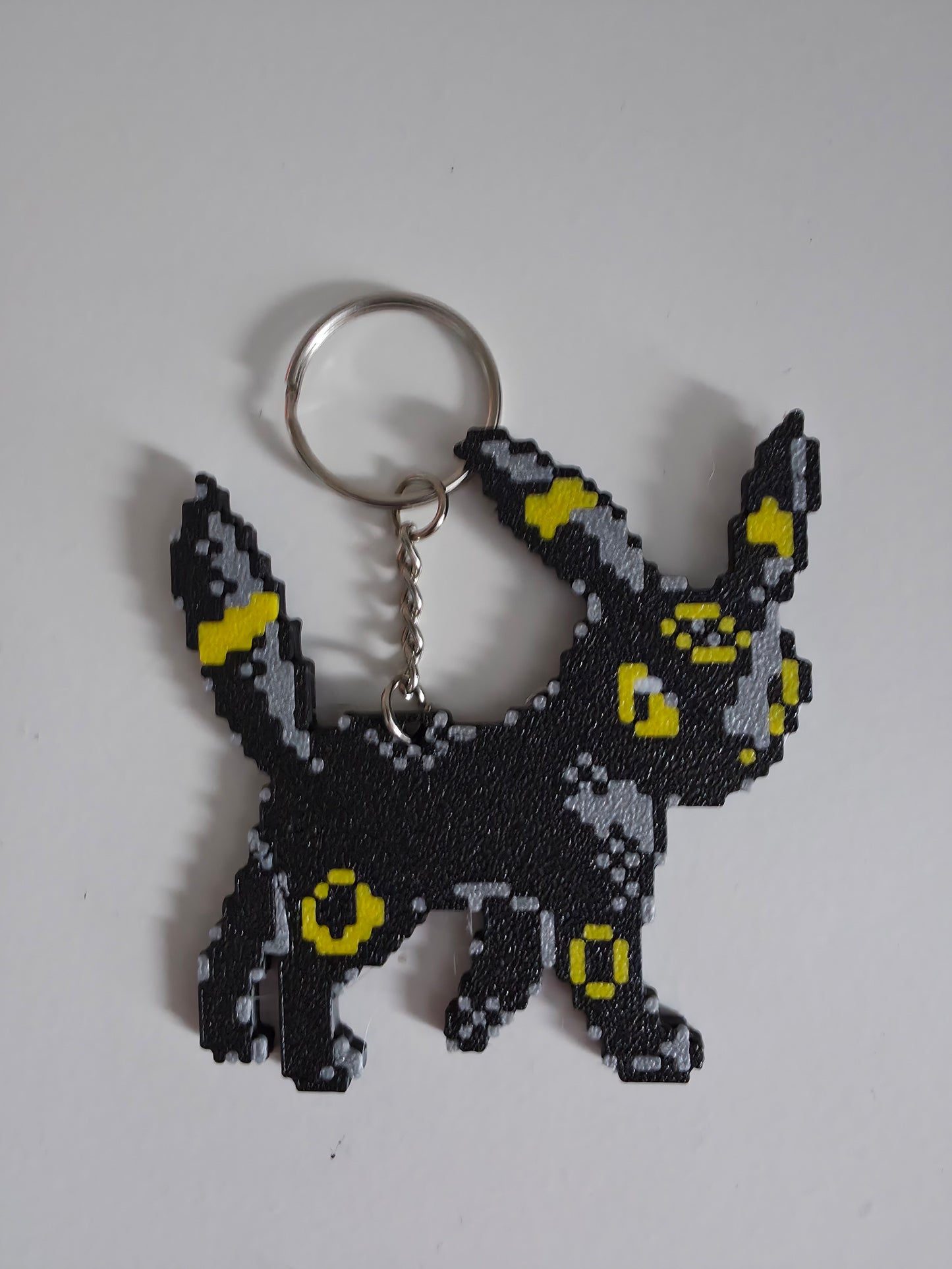 8 bit stylized Pokemon keyrings - Choose your favourites