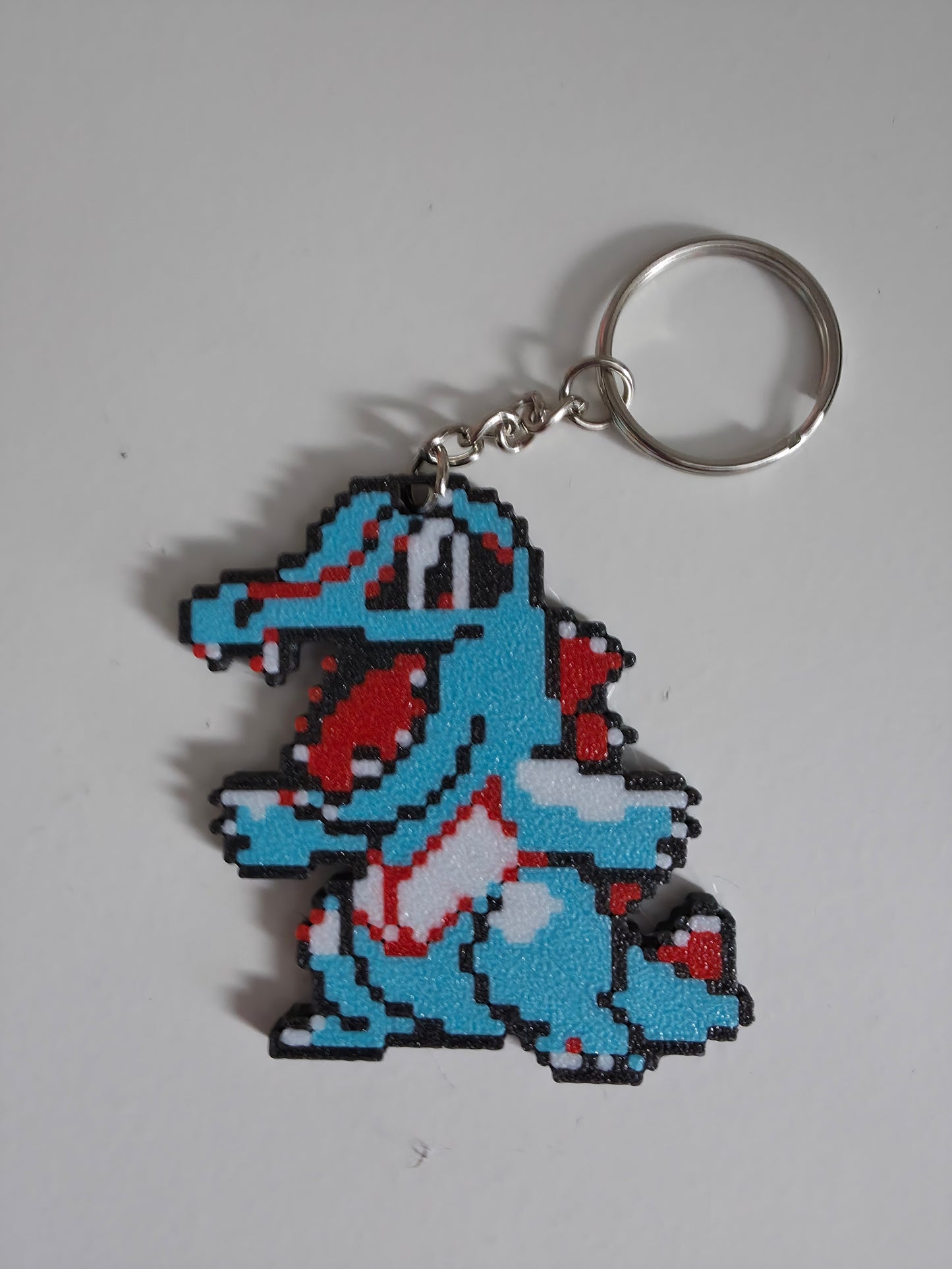 8 bit stylized Pokemon keyrings - Choose your favourites