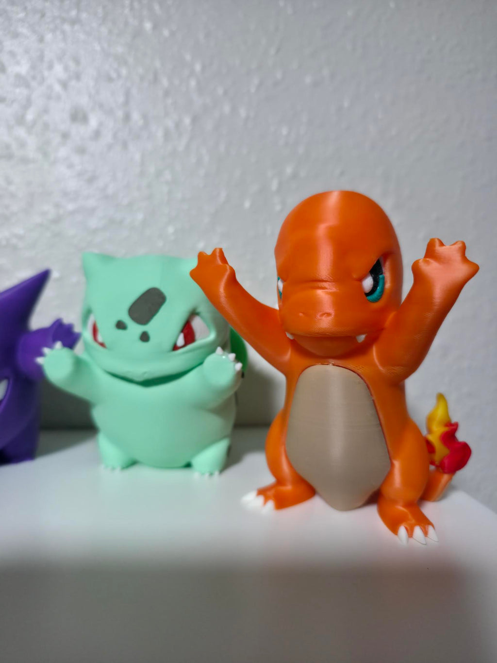 Jealous Pokémon 3D Printed Figure – Angry Window Figure PLA, Smooth Finish