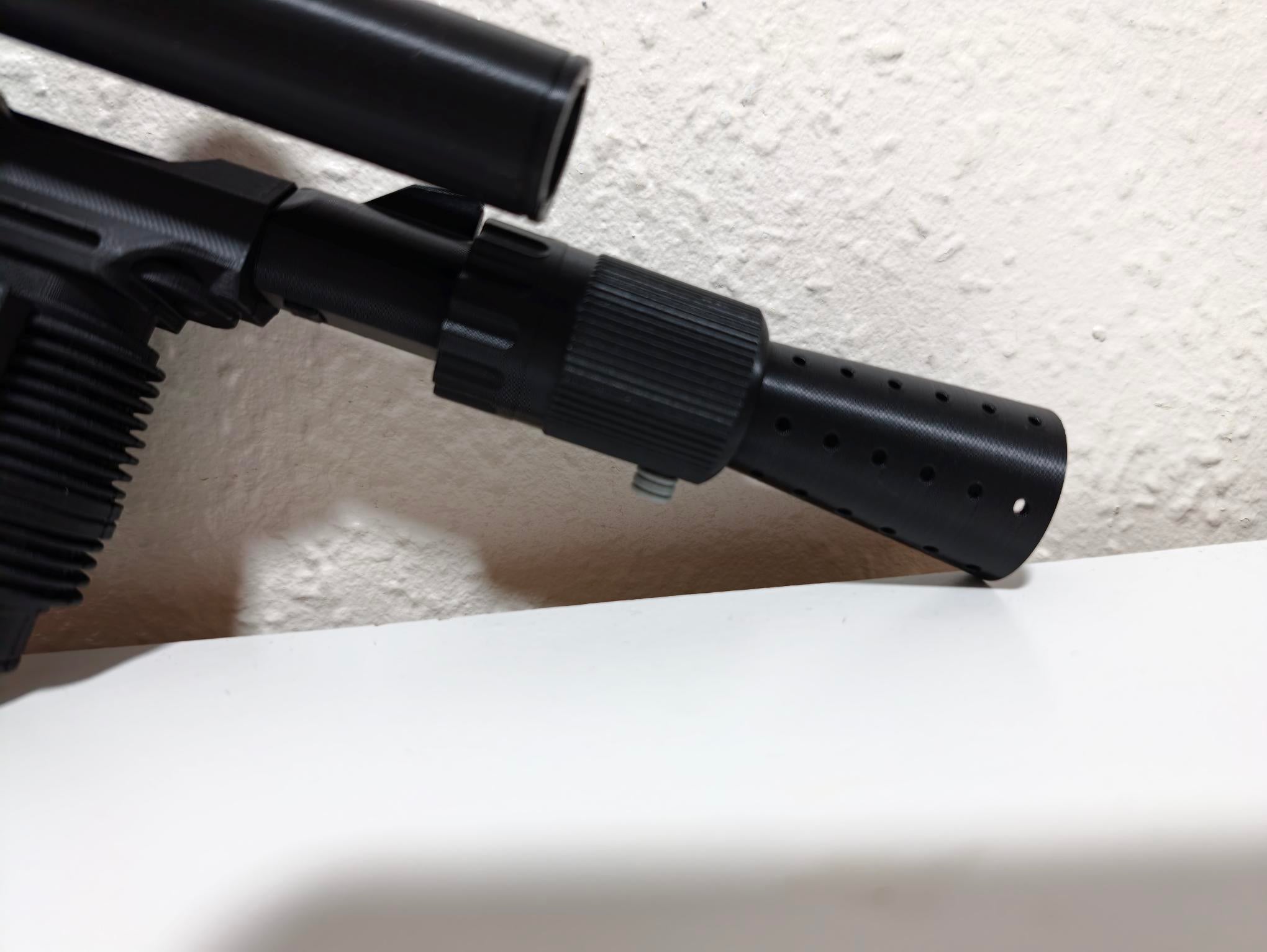 3D Printed Han Solo Blaster Replica – Star Wars Inspired Display Prop