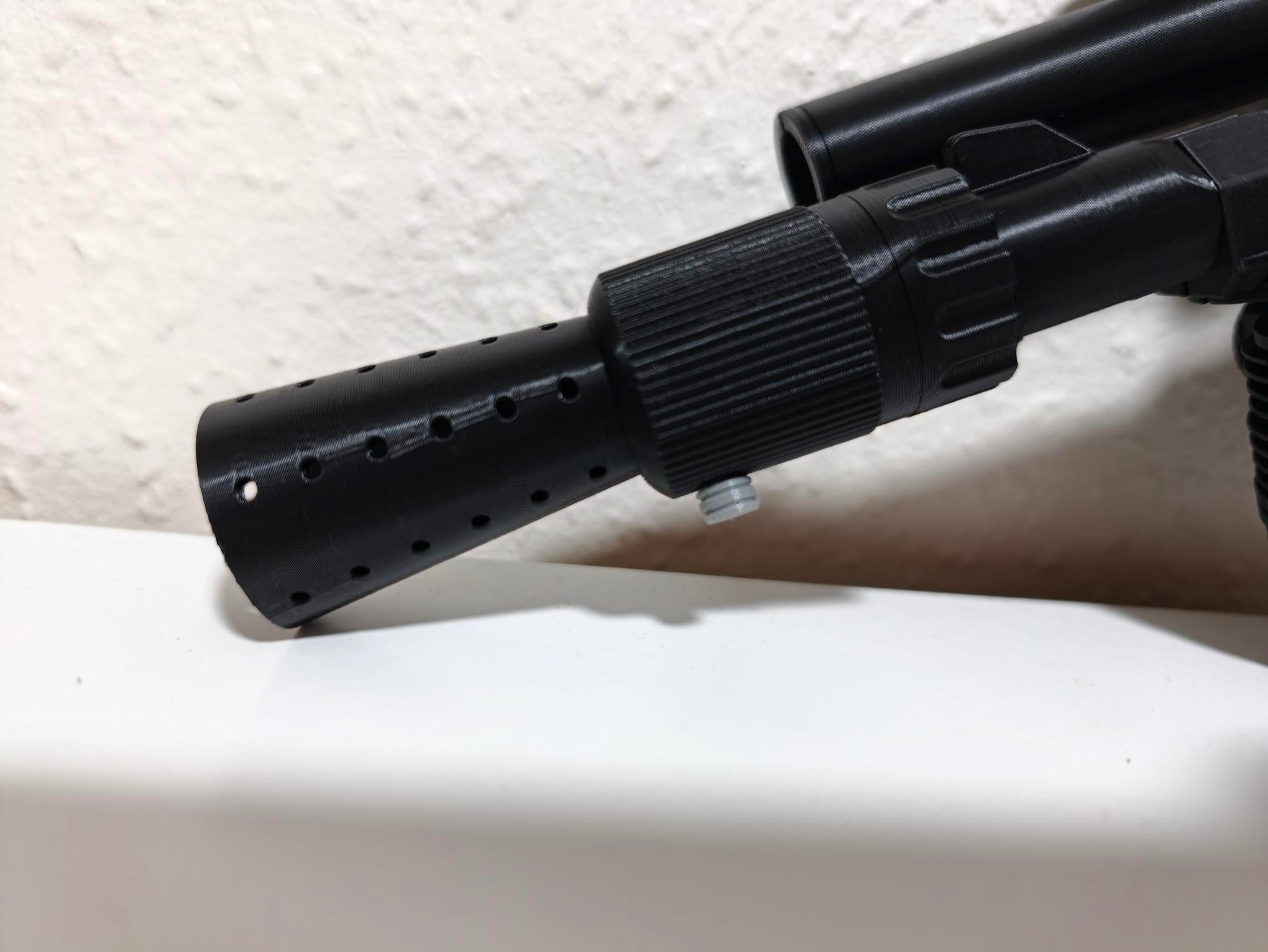 3D Printed Han Solo Blaster Replica – Star Wars Inspired Display Prop
