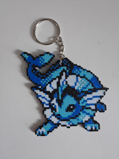 8 bit stylized Pokemon keyrings - Choose your favourites