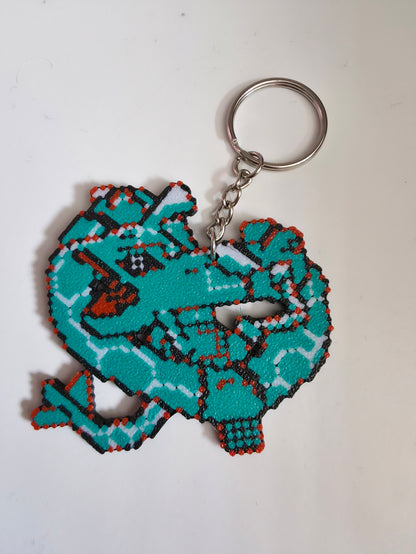 8 bit stylized Pokemon keyrings - Choose your favourites