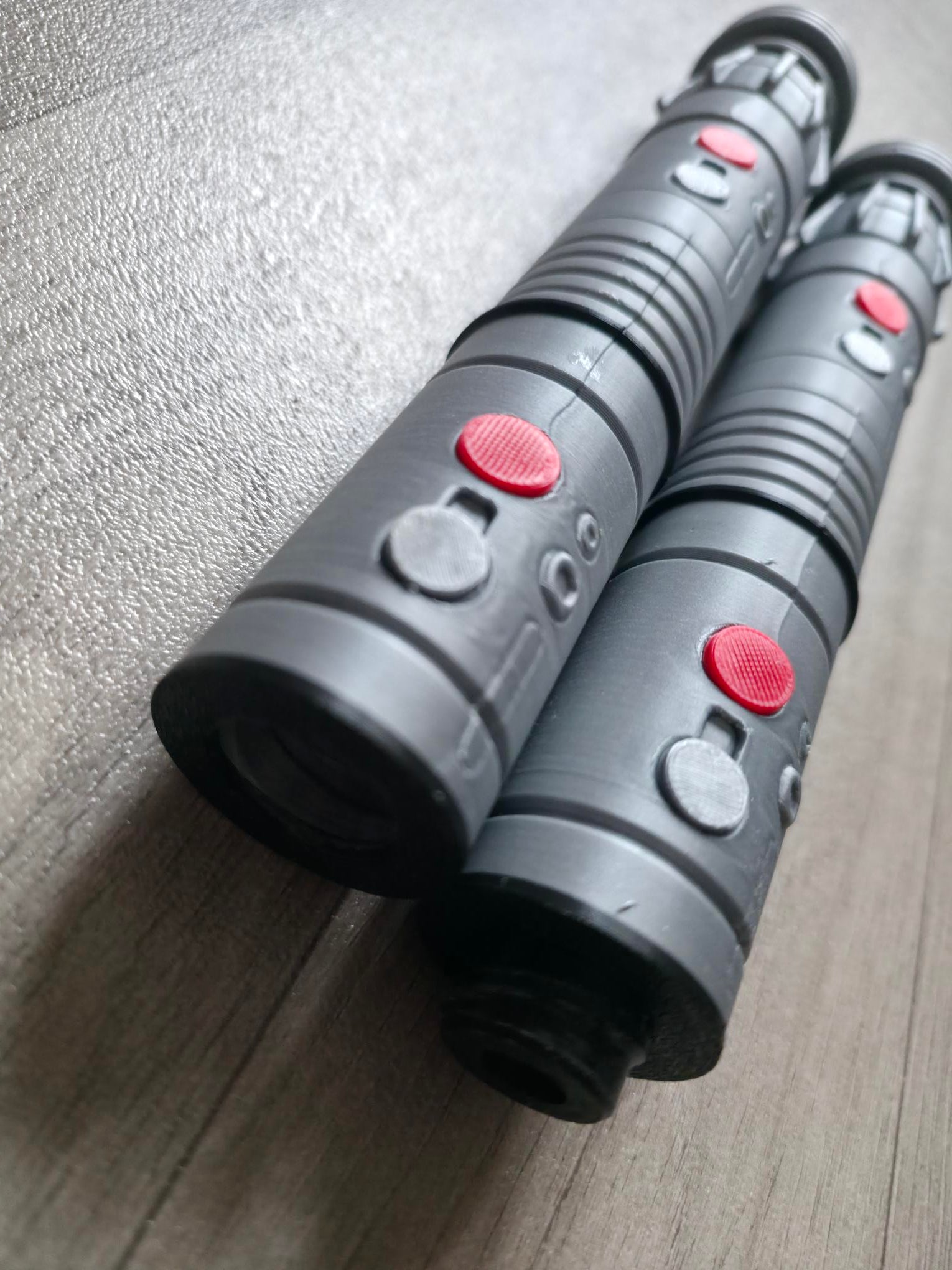 3D Printed Star Wars Darth Maul Inspired Flick Out Lightsaber Episode 1