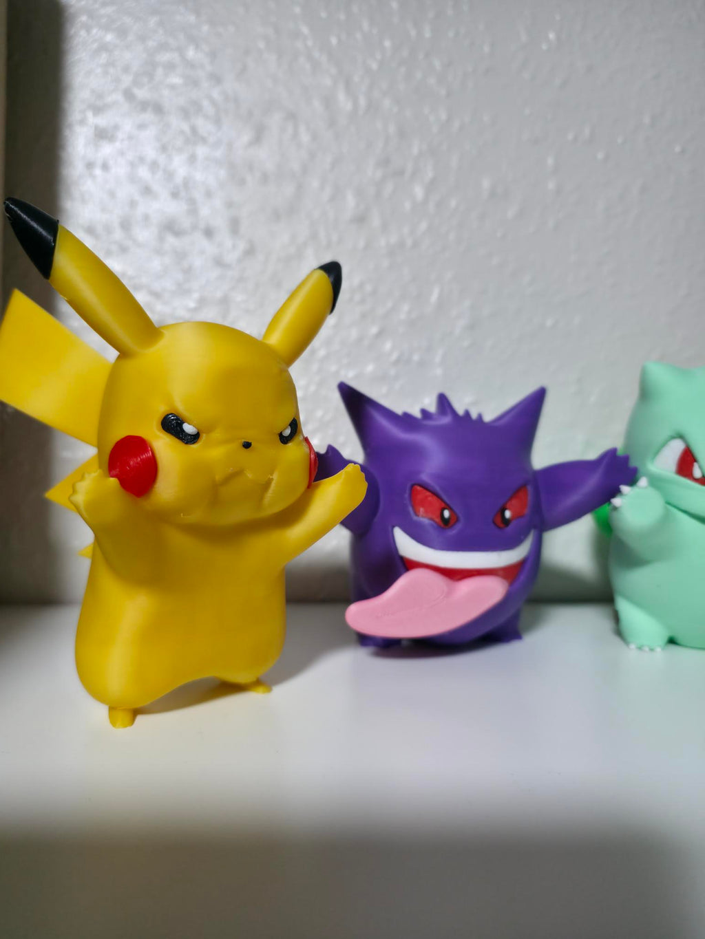 Jealous Pokémon 3D Printed Figure – Angry Window Figure PLA, Smooth Finish