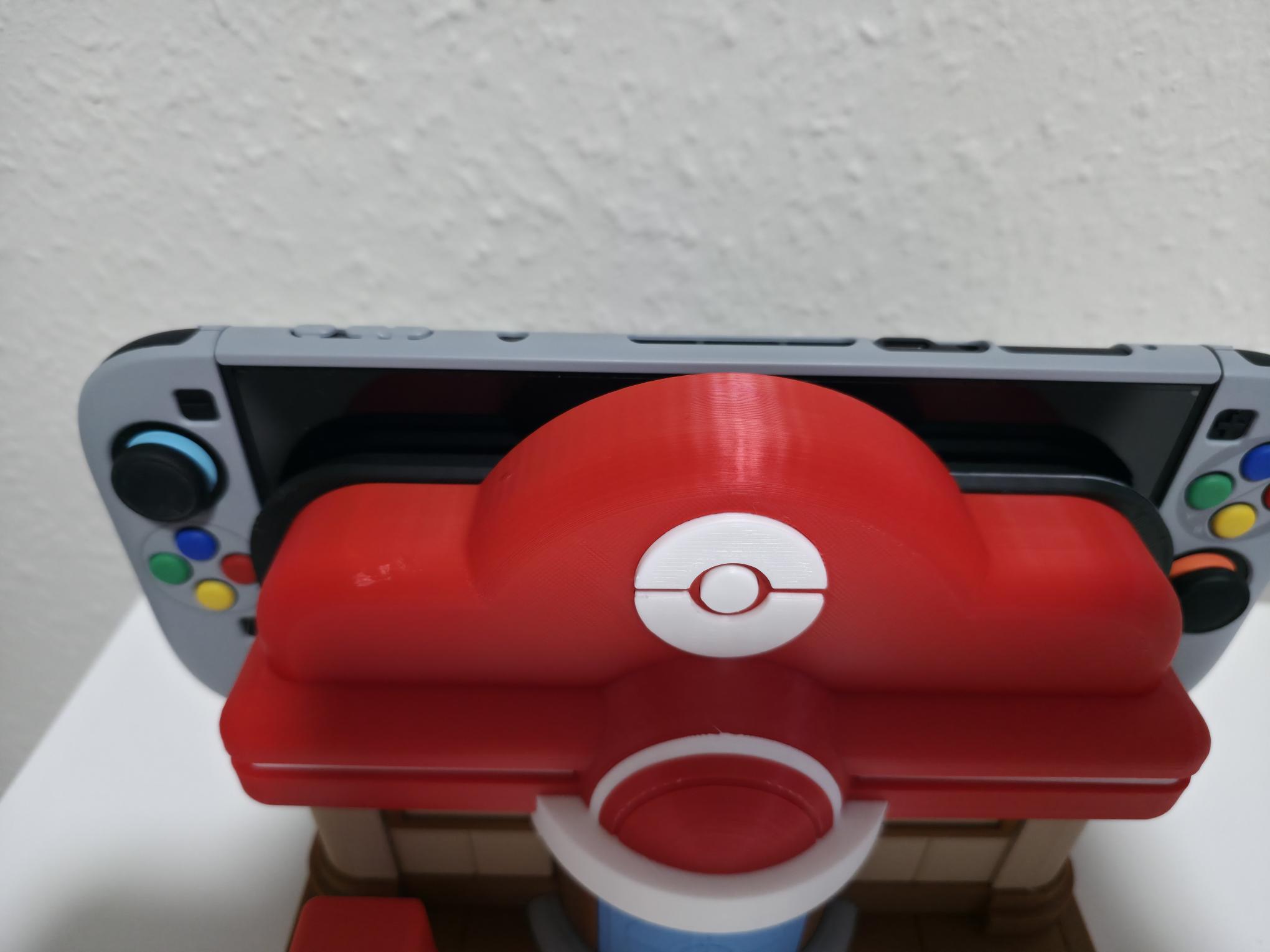 3D Printed Pokopia Pokémon Center Dock Stand – Nintendo Switch 2