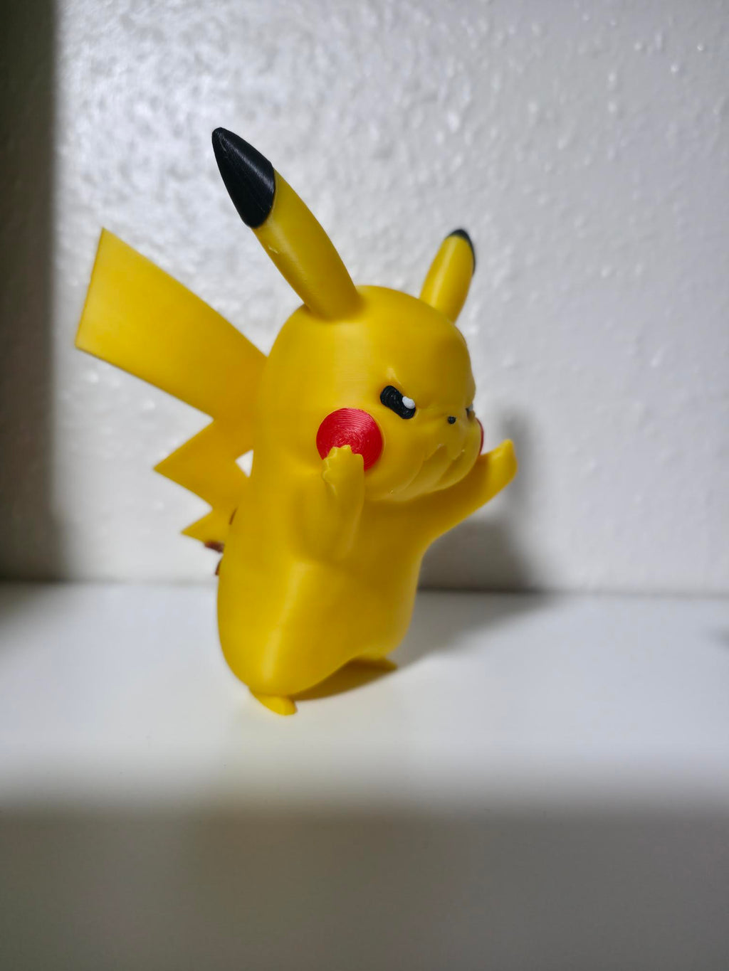 Jealous Pokémon 3D Printed Figure – Angry Window Figure PLA, Smooth Finish