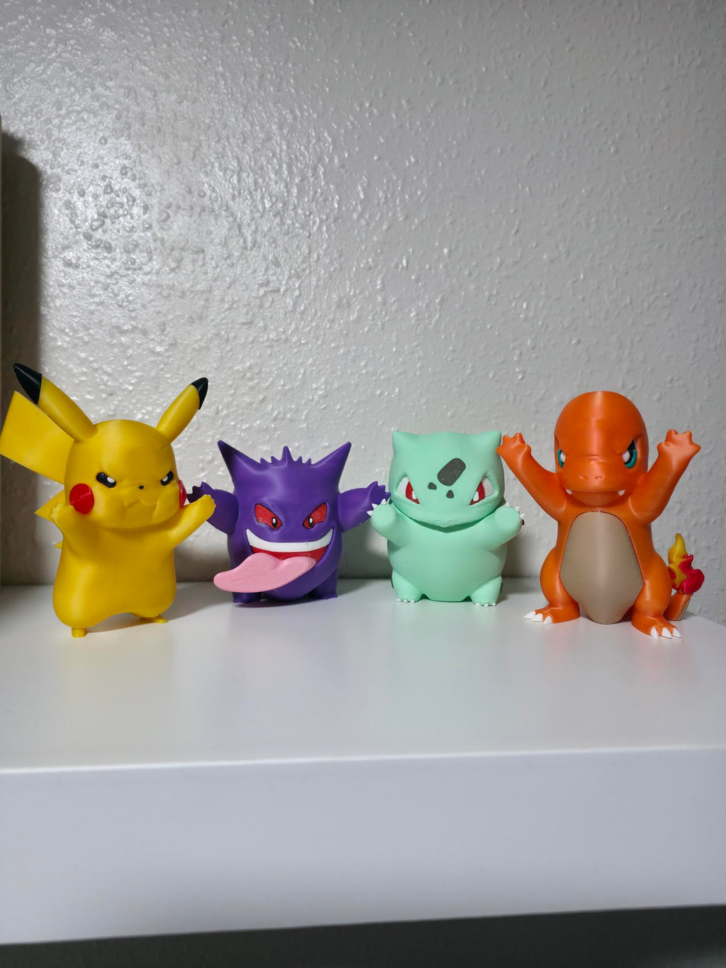 Jealous Pokémon 3D Printed Figure – Angry Window Figure PLA, Smooth Finish