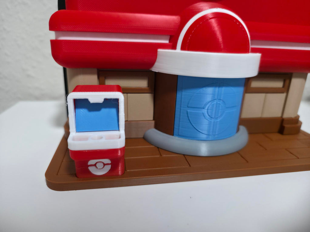 3D Printed Pokopia Pokémon Center Dock Stand – Nintendo Switch 2