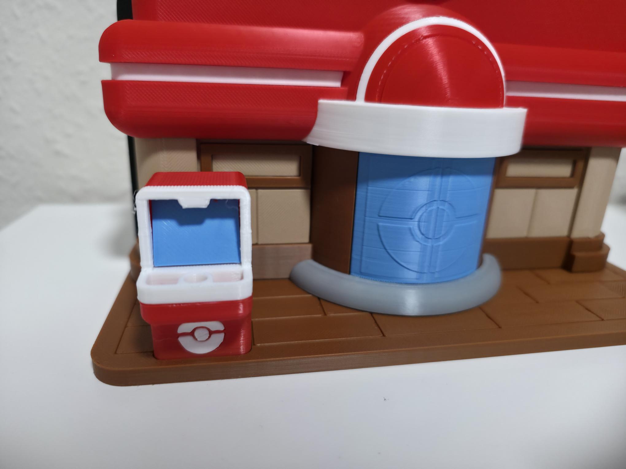 3D Printed Pokopia Pokémon Center Dock Stand – Nintendo Switch 2