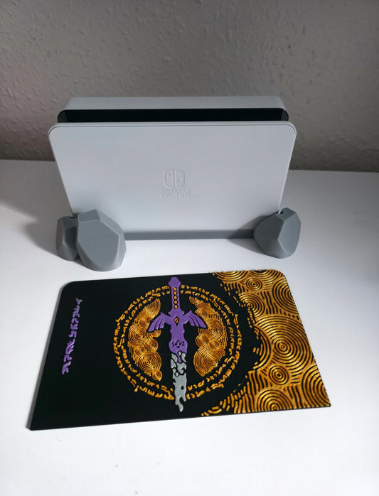 Legend of Zelda-Inspired Nintendo Switch OLED Dock Cover BOTW, TOFTK