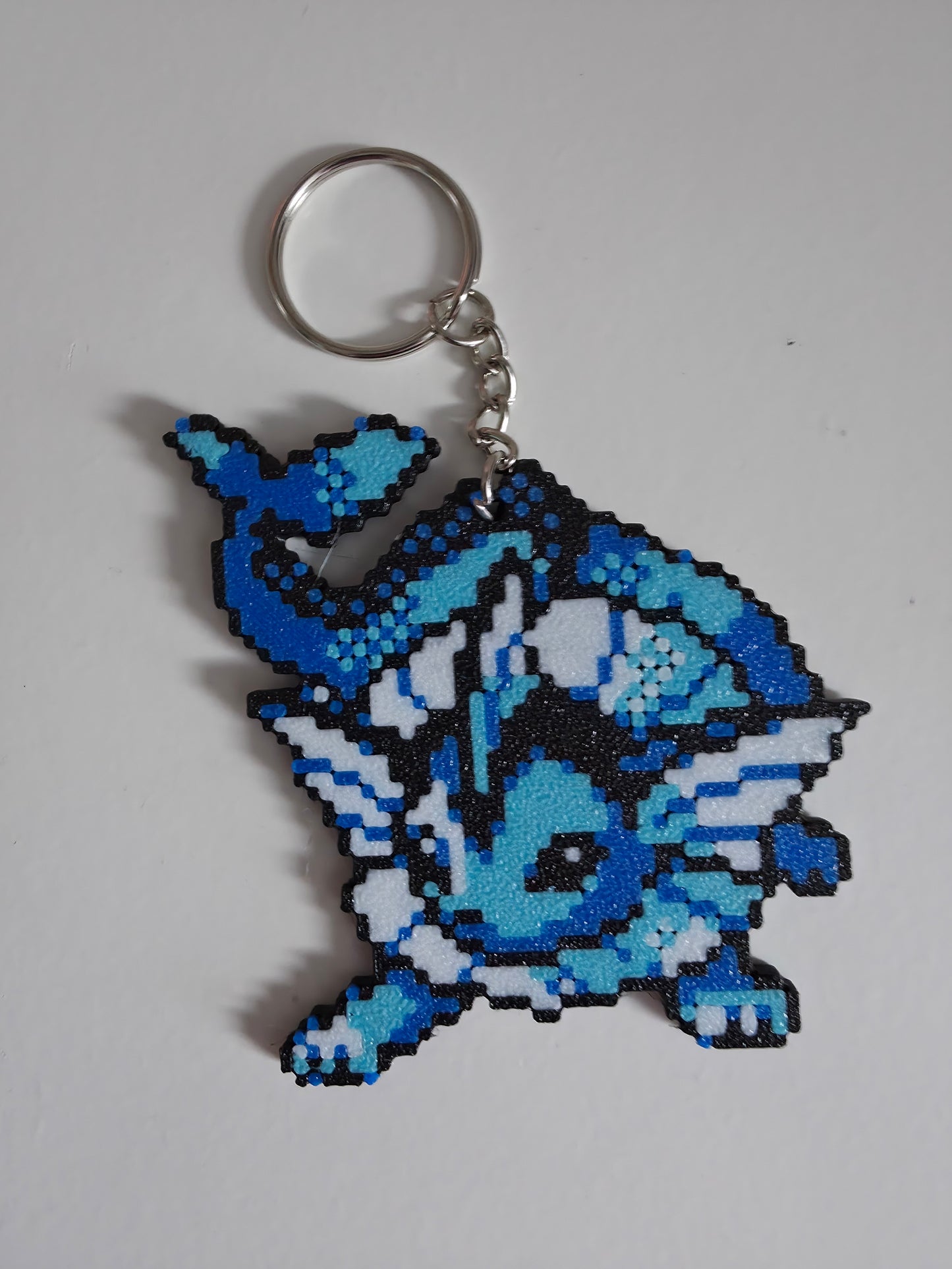 8 bit stylized Pokemon keyrings - Choose your favourites